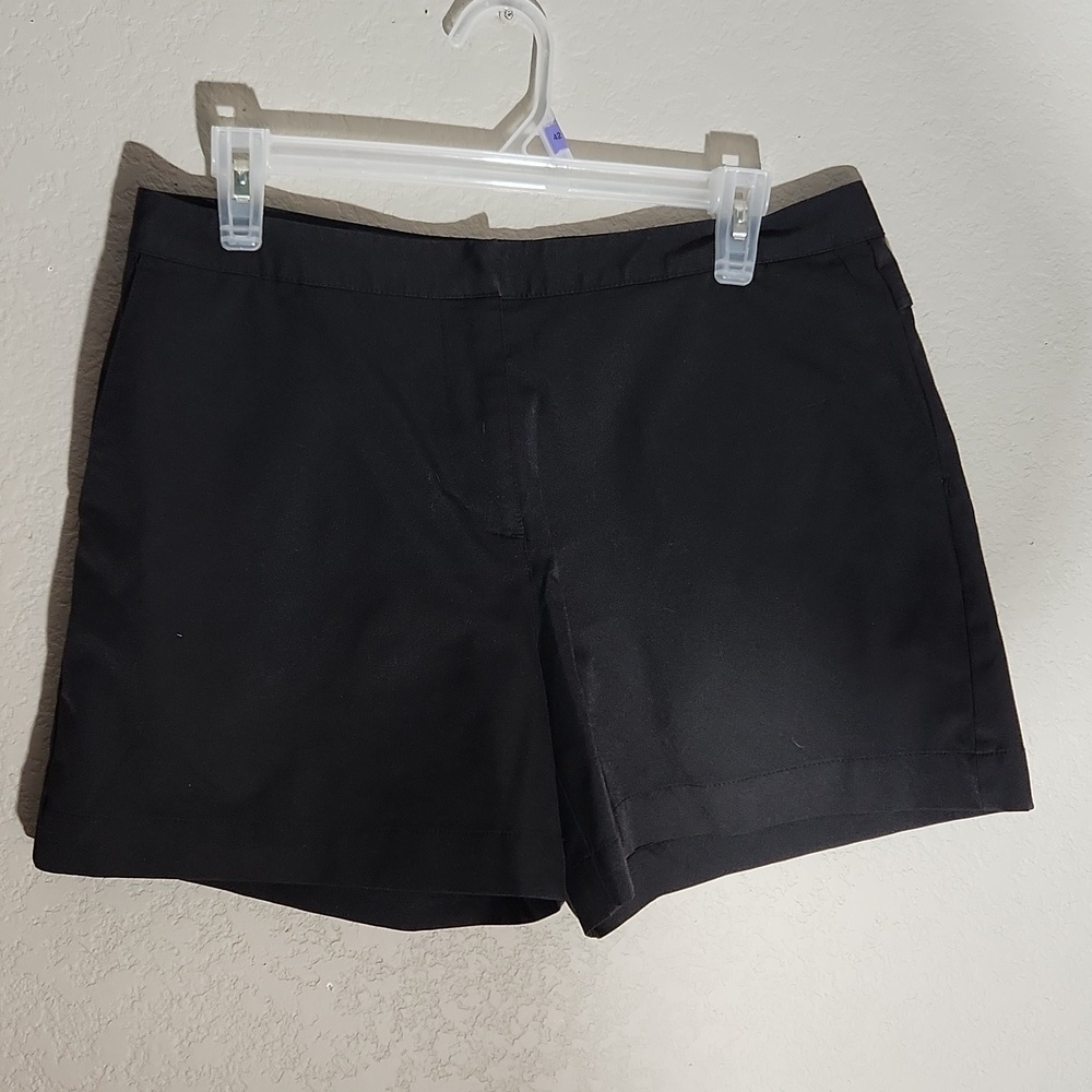 Adidas Shorts Womens Size 10 Stretch Black Athletic Golf